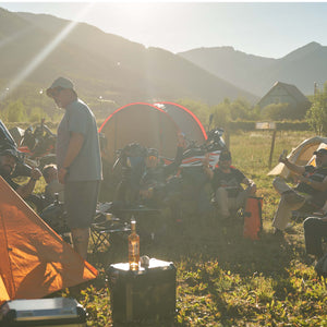 Dusty Lizard Campout Sawtooths