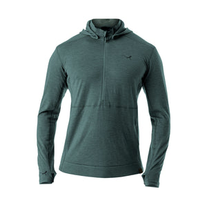 Mosko Moto Apparel Stargazer / S DB - Strata Merino Quarter Zip Thermal Top - A