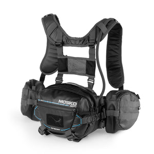 Mosko Moto Backpack Black / without Chest Rig Apecat 9L Hip Pack