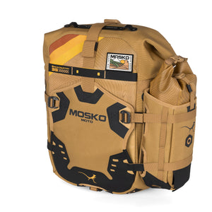 Mosko Moto Pannier 10 YEAR HIGH DESERT - PREORDER / 35L + 35L (Standard) / Two Aux Pox (Standard) Backcountry Pannier Kit V2.5