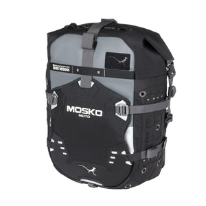 Mosko Moto Pannier BLACK / 35L + 35L (Standard) / No Aux Pox Backcountry Pannier Kit (V2.5)