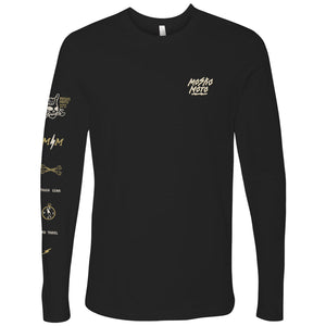 Mosko Moto Apparel & Accessories Black / S Ride or Die Long Sleeve T-Shirt