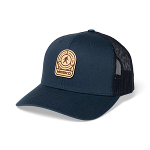 Mosko Moto Hats Navy Braap It Out Trucker Hat