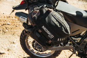 Mosko Moto Rackless System BLACK / No Aux Pox DB - Reckless 80L (V3.0) Revolver - A