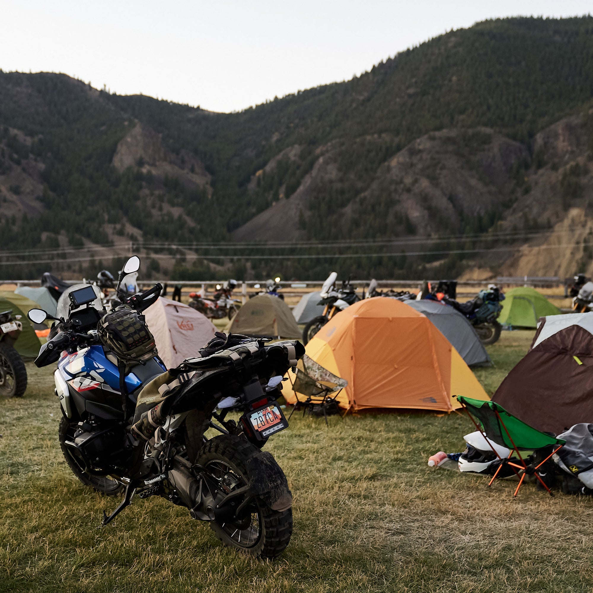 Dusty Lizard Campout Sawtooths