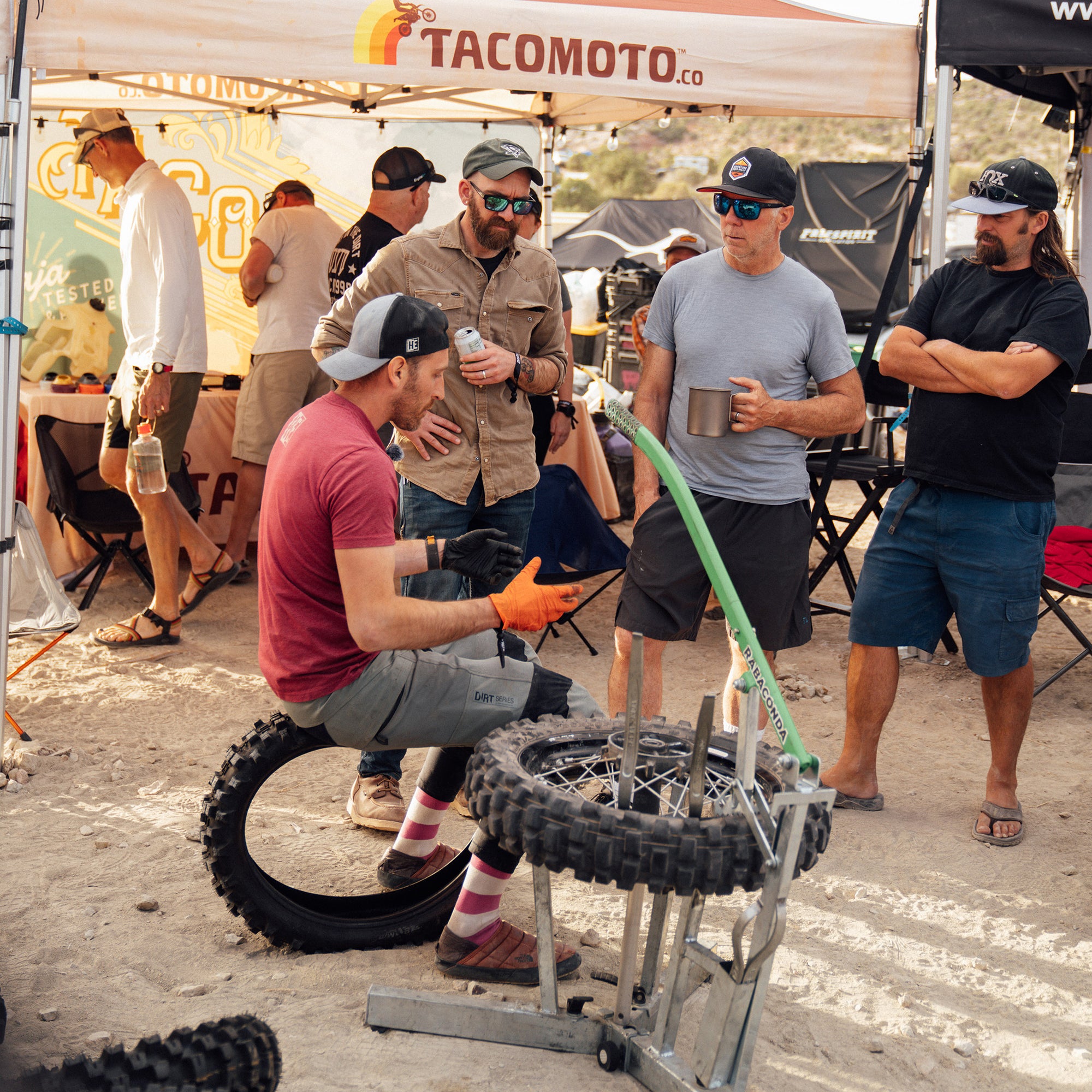 Dusty Lizard Campout Moab
