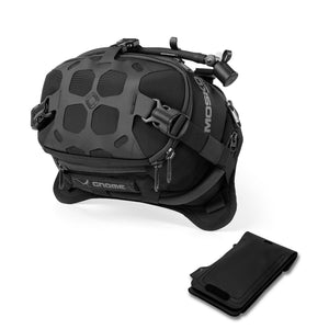 TBK Gnome Tank Bag w/TBK Navigator [gnome-tank-bag:triple black, navigator-cell-phone-pocket:triple black|qty:1]