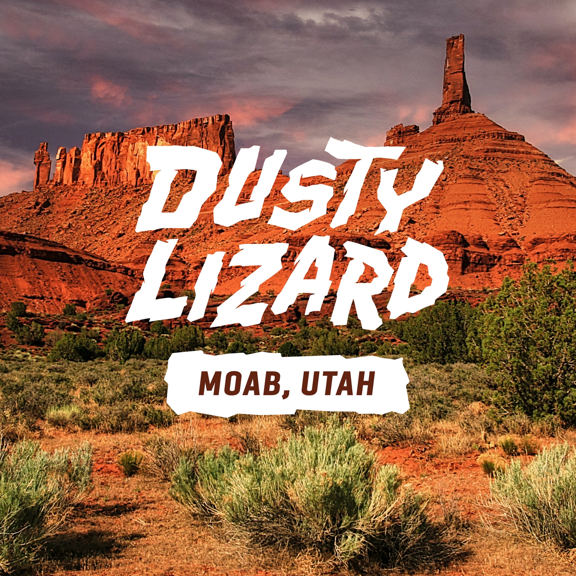 Dusty Lizard Campout Moab