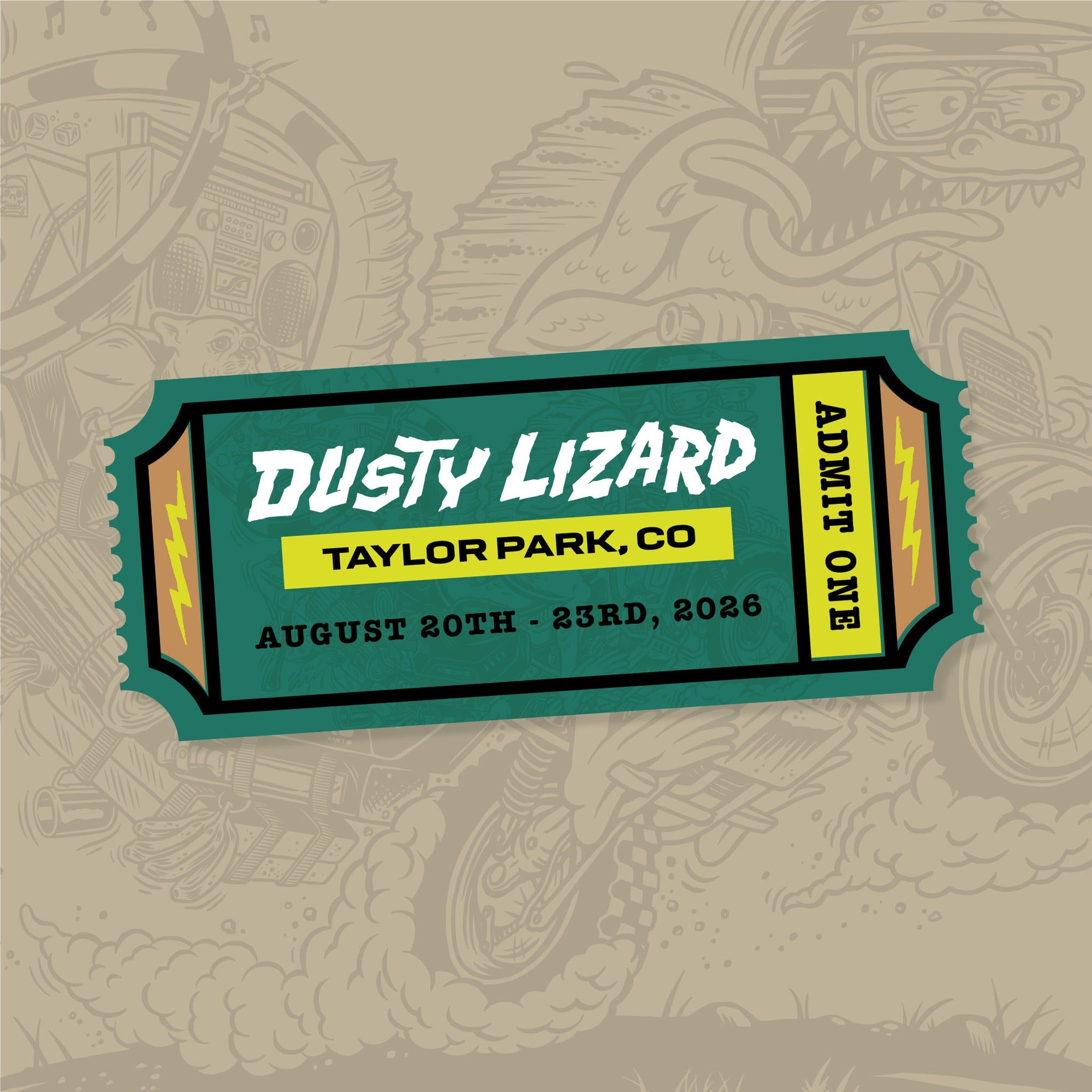 Dusty Lizard Campout Taylor Park