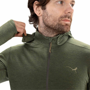 Strata Merino Quarter Zip Thermal Top