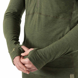 Strata Merino Quarter Zip Thermal Top