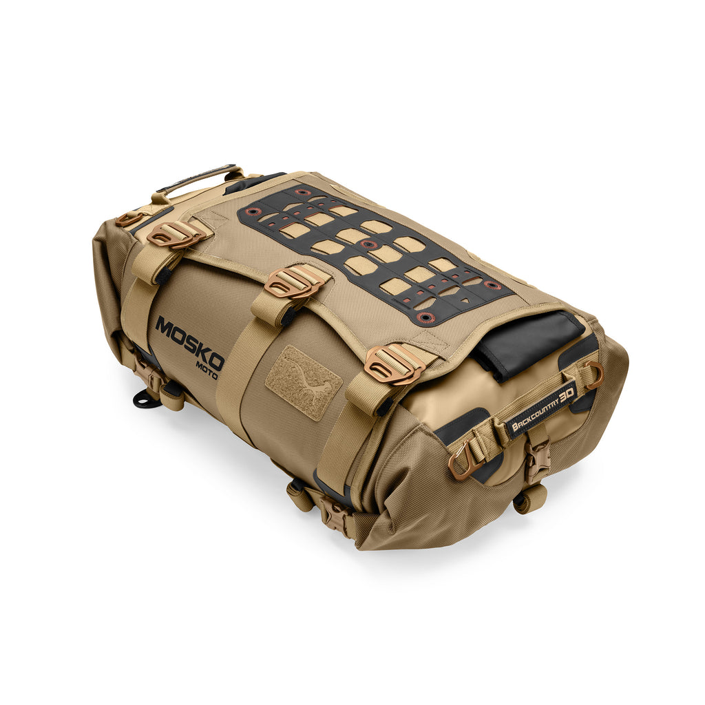 Backcountry 30L Motorcycle Duffle Bag | Mosko Moto