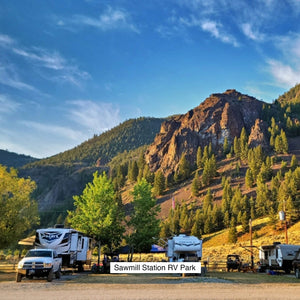 Dusty Lizard Campout Sawtooths