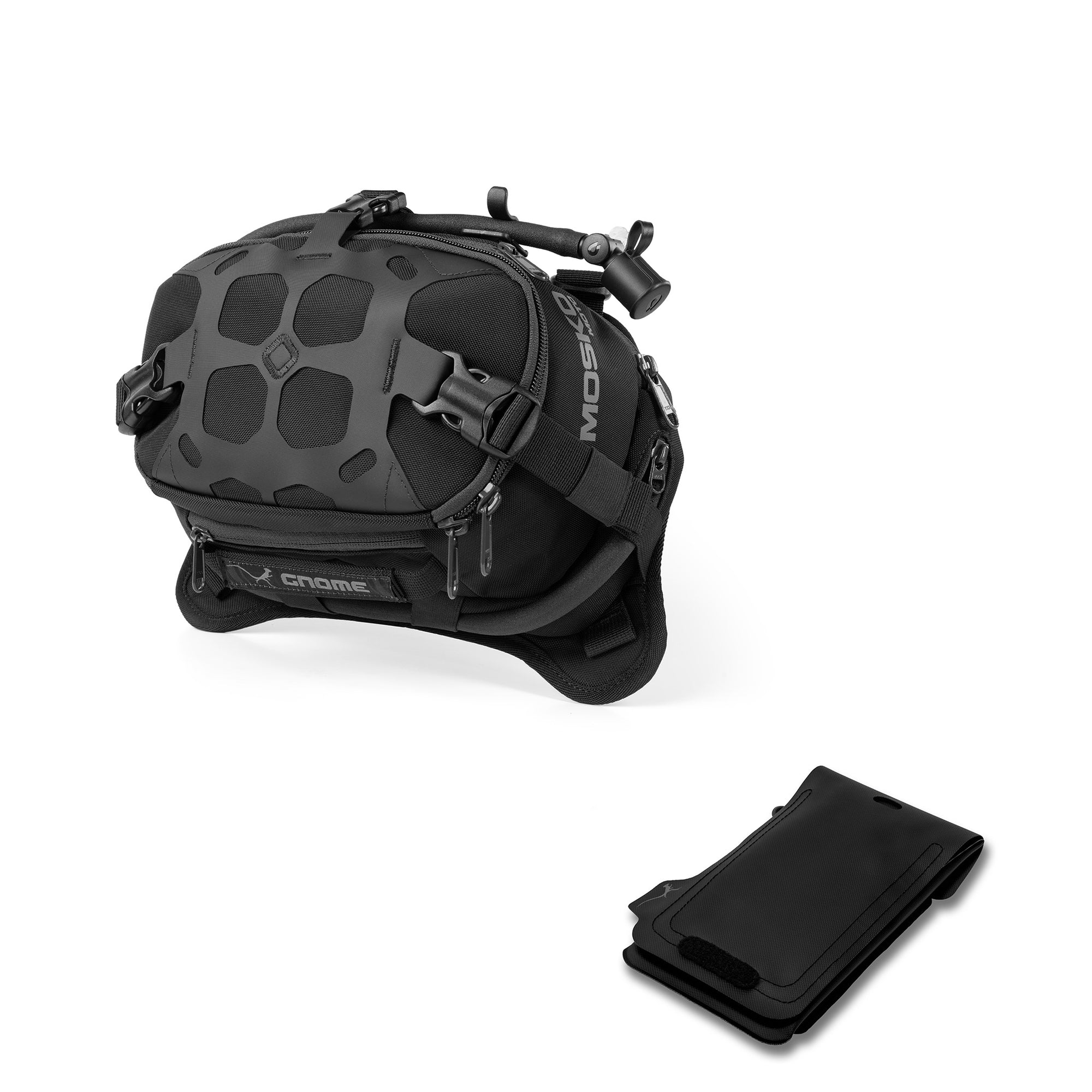 [gnome-tank-bag:triple black, navigator-cell-phone-pocket:triple black|qty:1]