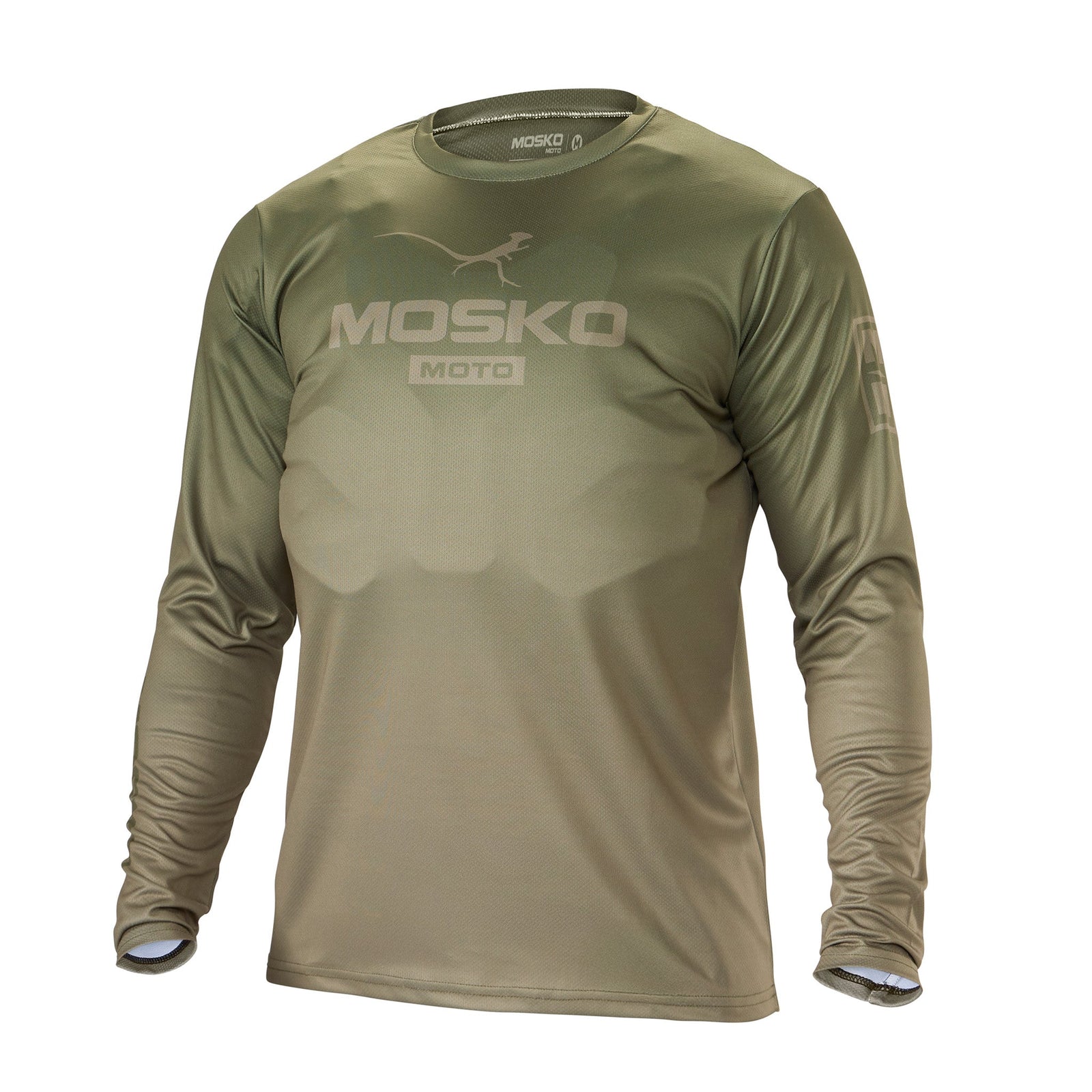 Mosko Moto Apparel Granite / S Faded Jersey