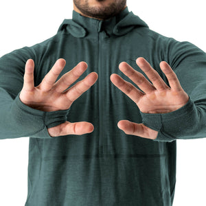 Mosko Moto Apparel DB - Strata Merino Quarter Zip Thermal Top - A