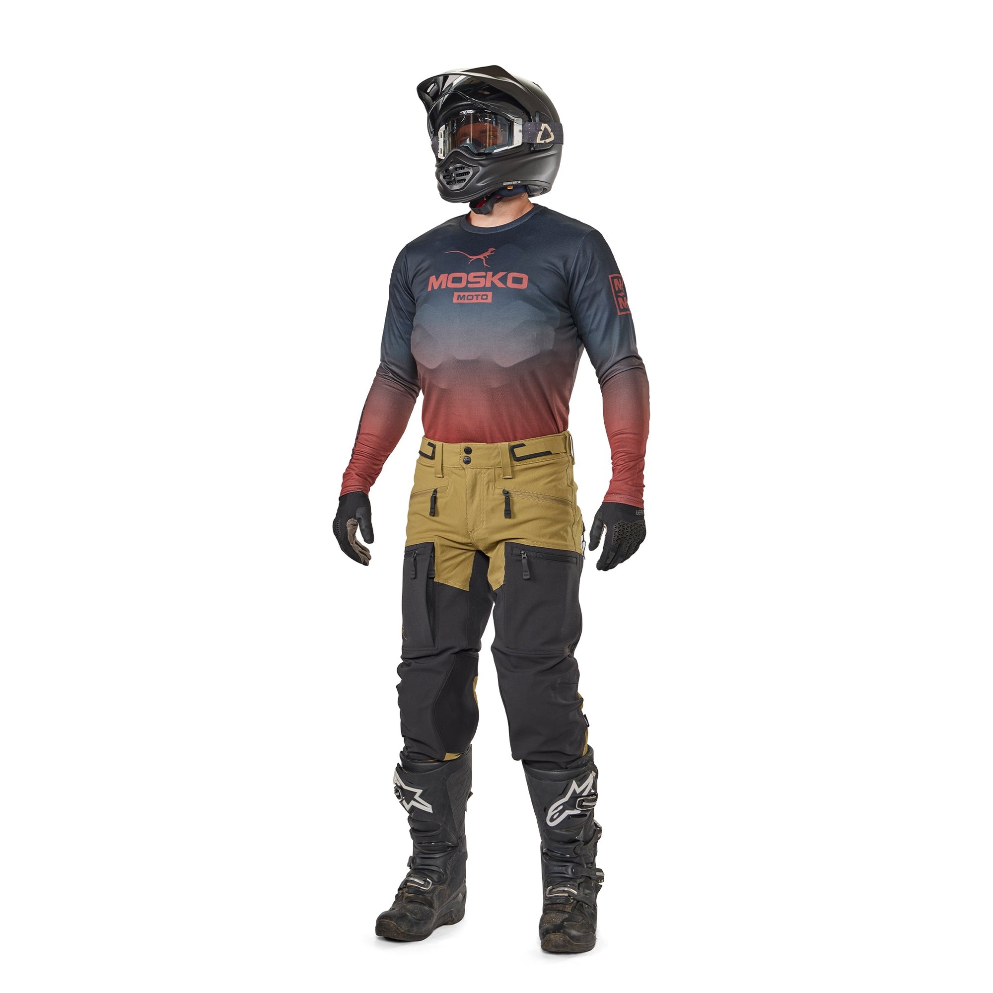 Mosko Moto Apparel Faded Jersey