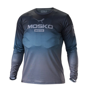 Mosko Moto Apparel Granite / S Faded Jersey