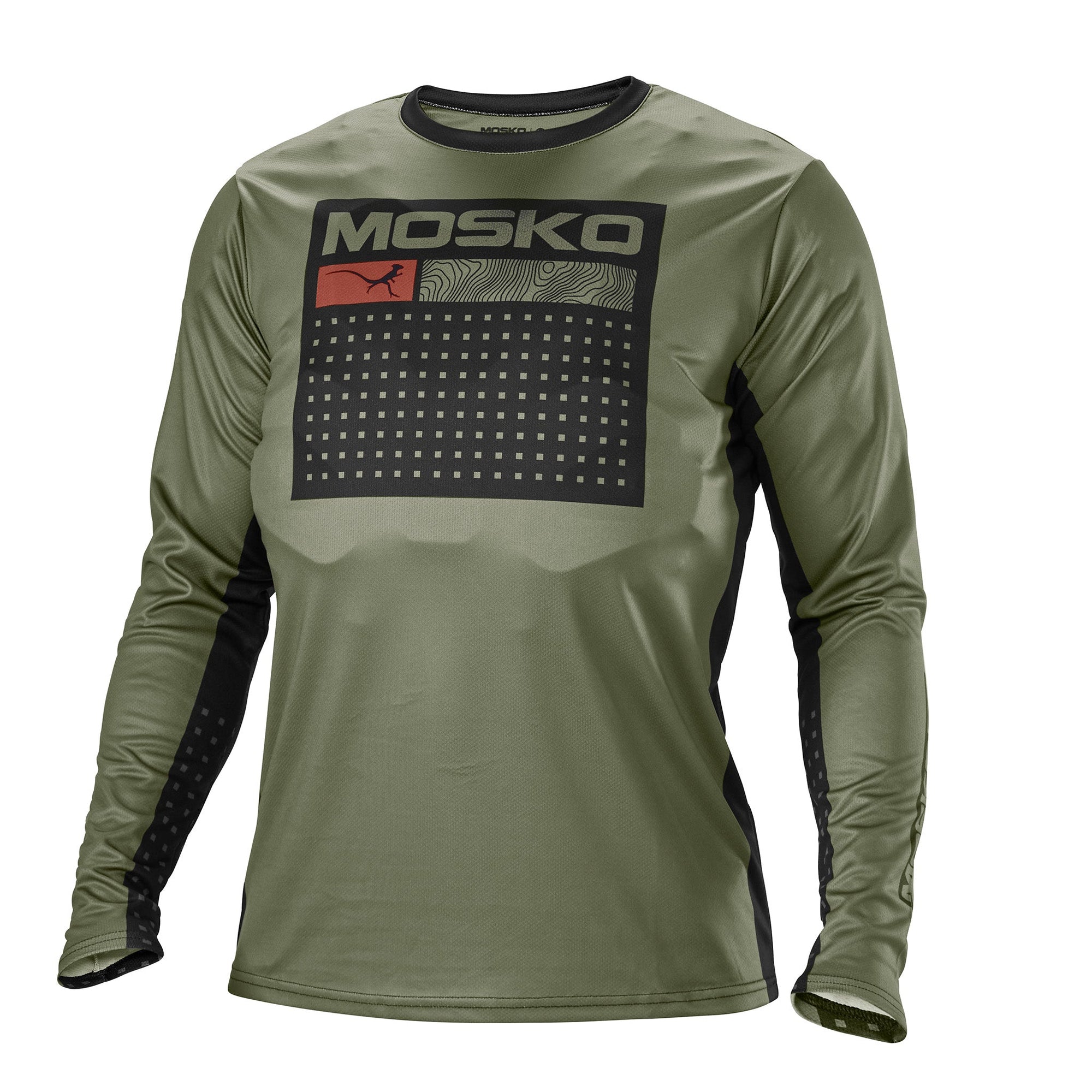 Mosko Moto Apparel Olive Night / S Substack Jersey