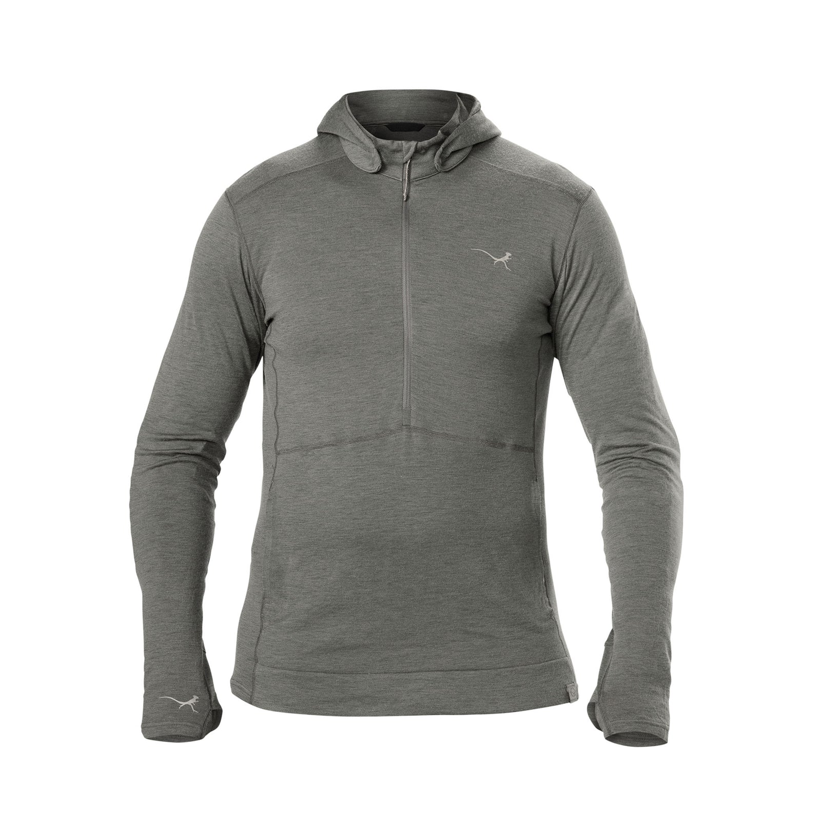 Mosko Moto Apparel Olive Night / S Strata Merino Quarter Zip Thermal Top