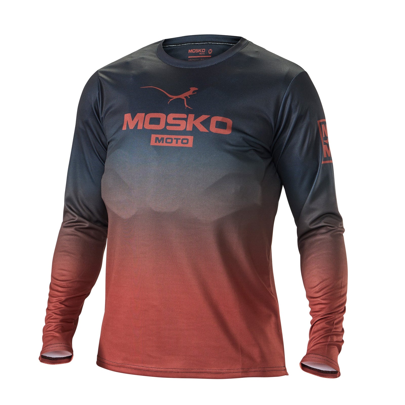 Mosko Moto Apparel Granite / S Faded Jersey