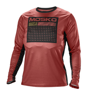 Mosko Moto Apparel Red Rust / S Substack Jersey