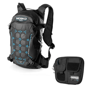 Mosko Moto Backpack Black / with Chest Rig Wildcat 12L Backpack