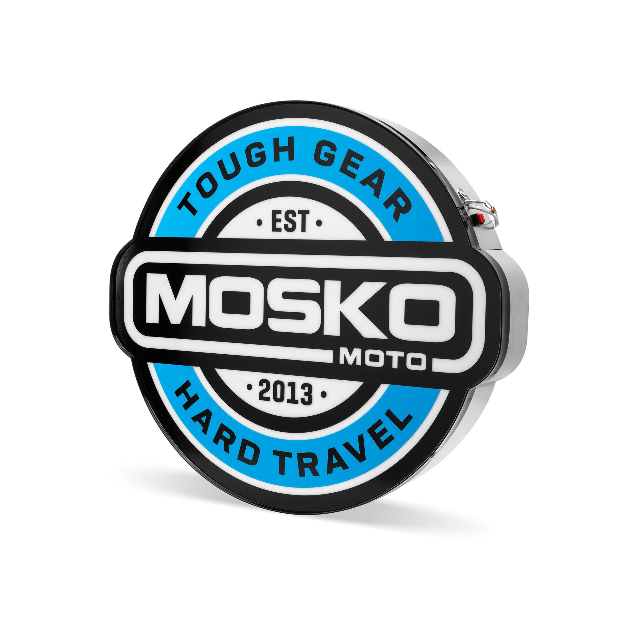 Mosko Moto Custom Product Mosko Moto Illuminated Shop Sign