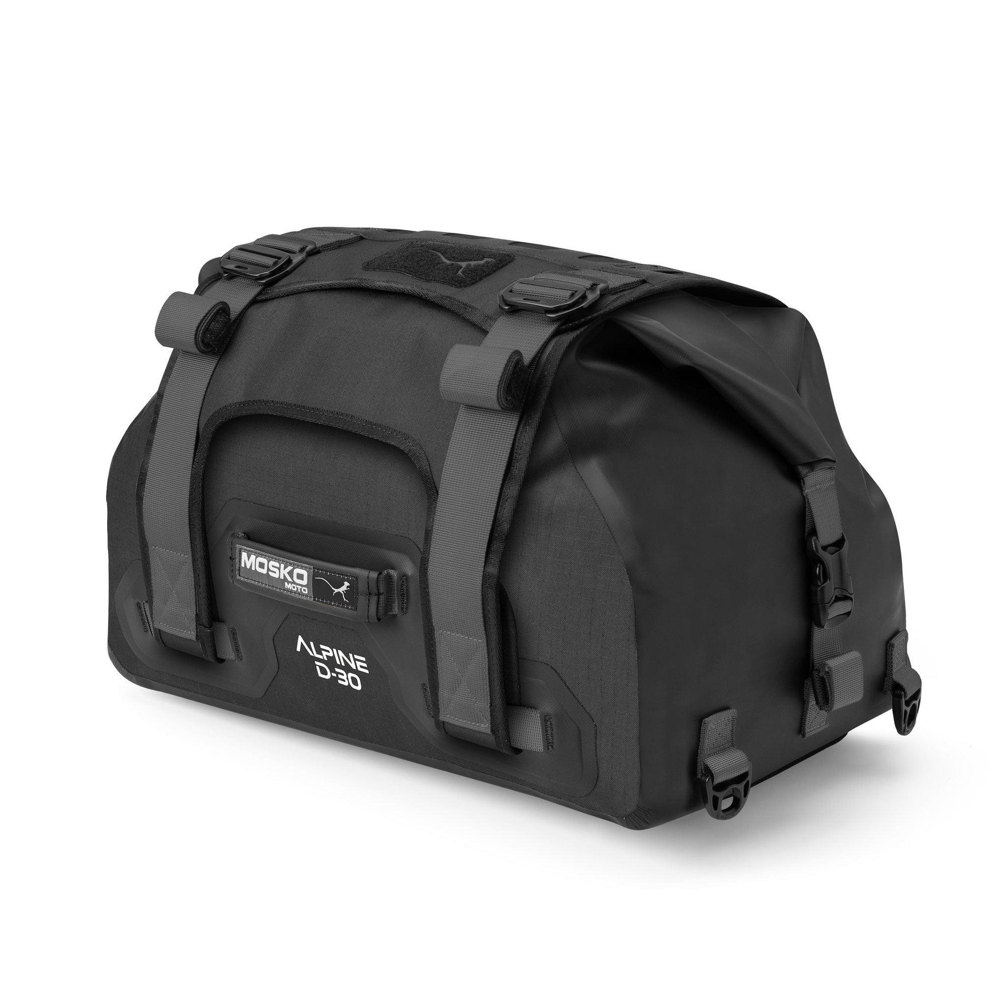 Mosko Moto Duffle BLACK / WITHOUT CINCH STRAPS Alpine 30L Duffle