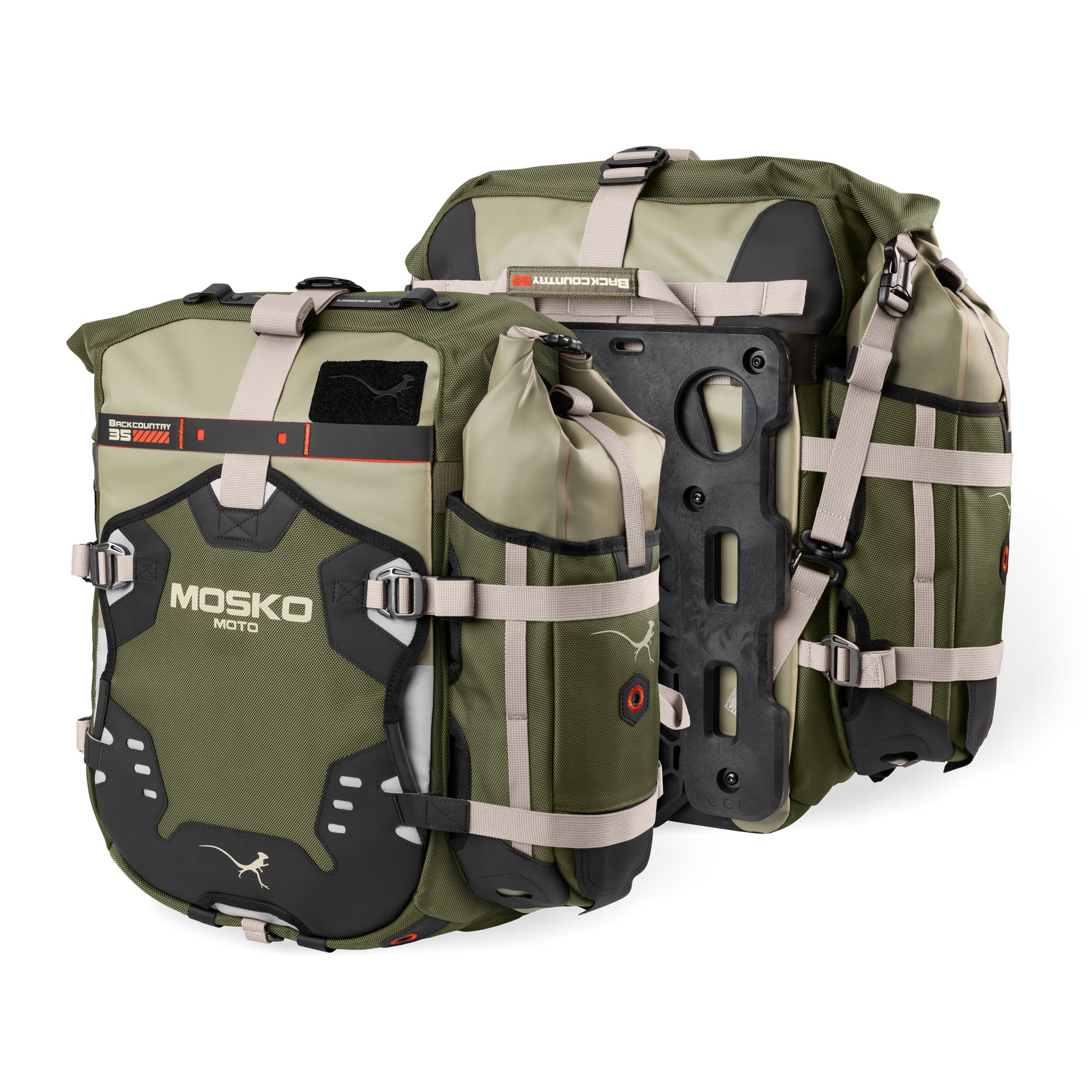 Mosko Moto Luggage Backcountry Pannier Kit (V2.5)