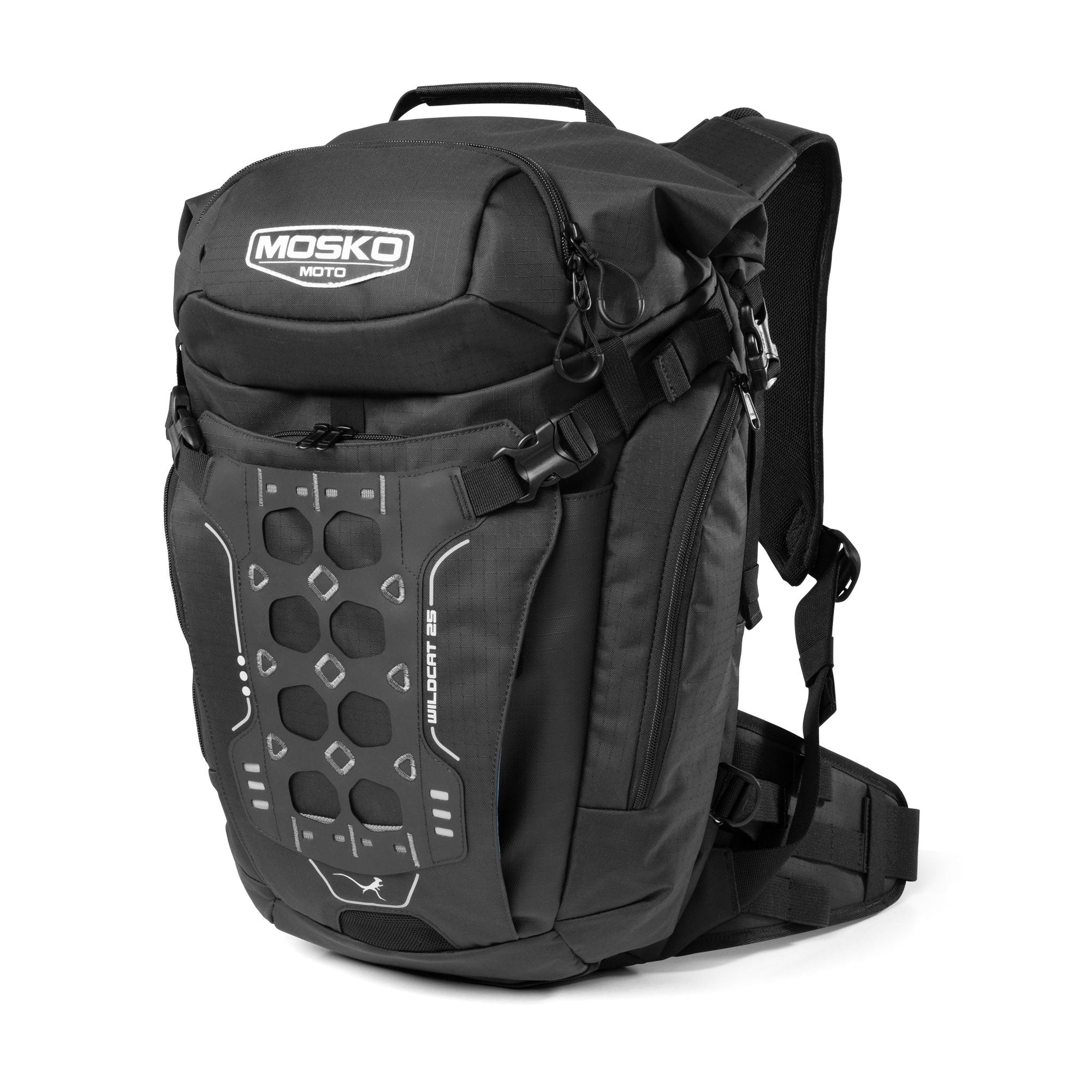 Mosko Moto Luggage Black / without 3L Reservoir / without Chest Rig Wildcat 25L Backpack