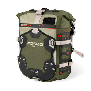 Mosko Moto Luggage Woodland / 25L + 25L / No Aux Pox Backcountry Pannier Kit (V2.5)