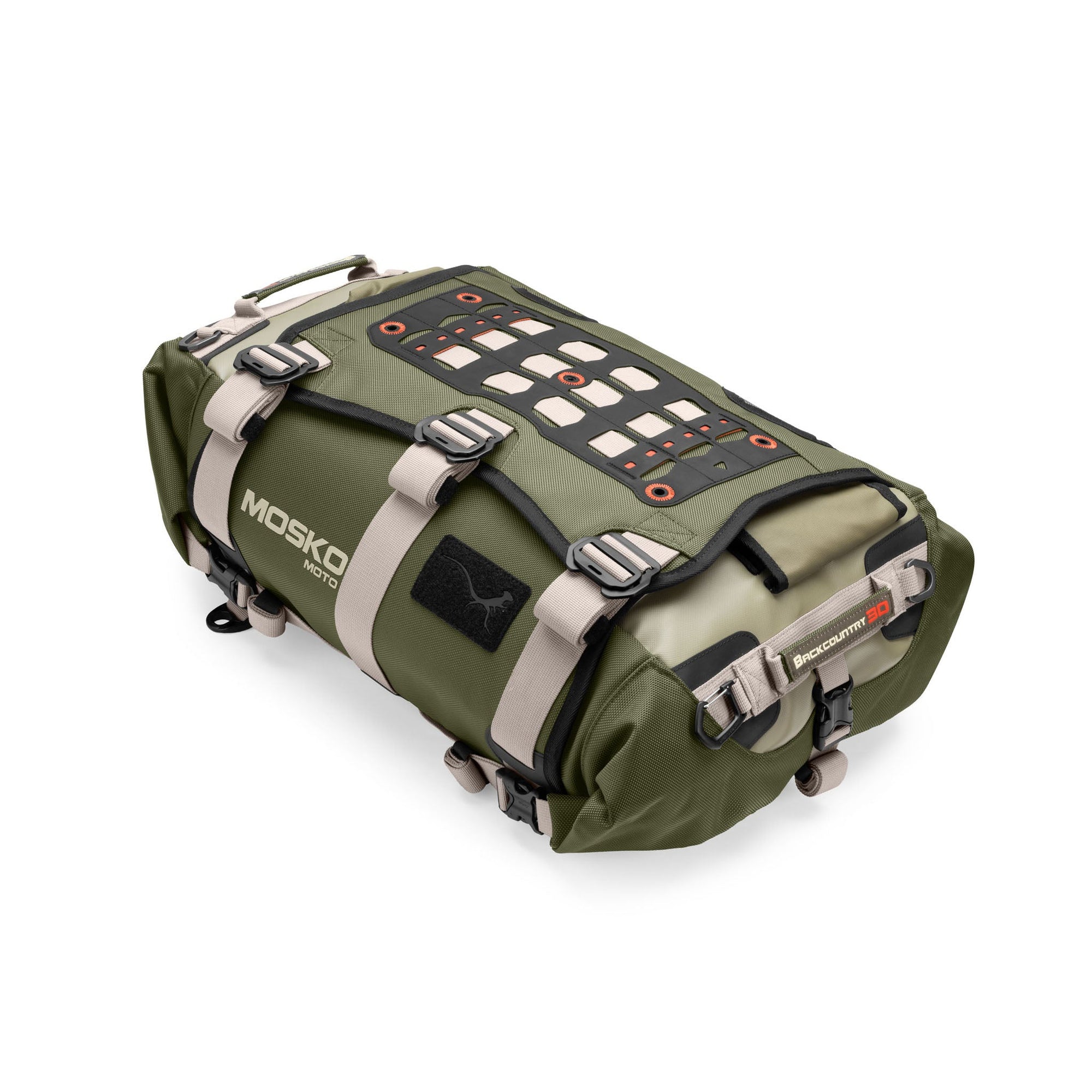 Mosko Moto Luggage WOODLAND / WITHOUT CINCH STRAPS Backcountry 30L Duffle/Pack (V2.5)