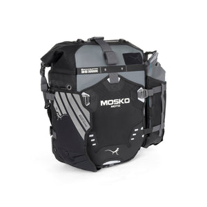 Mosko Moto Pannier Silver Backcountry Brush Guards