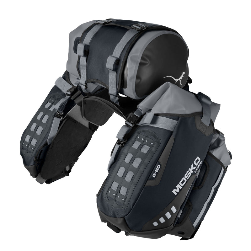 Reckless 80L V4.0 Motorcycle Luggage System | Mosko Moto