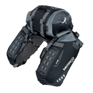 Mosko Moto Rackless System DB - Reckless 80L (V4.0), Two Aux Pox - B