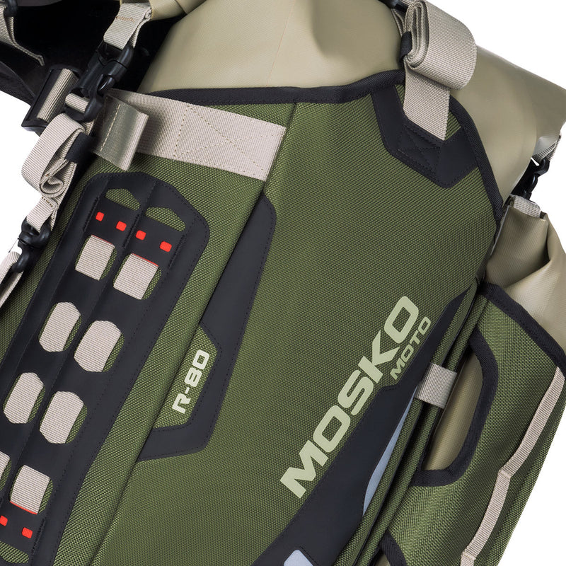 Reckless 80L V4.0 Motorcycle Luggage System | Mosko Moto