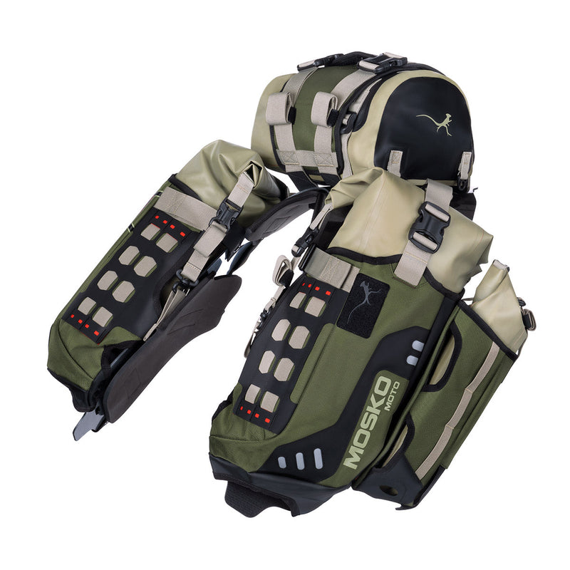 Reckless 40L V4.0 Motorcycle Luggage System Mosko Moto