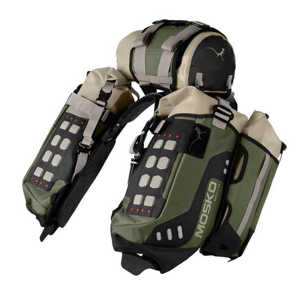 Reckless 40L V4.0 Motorcycle Luggage System | Mosko Moto