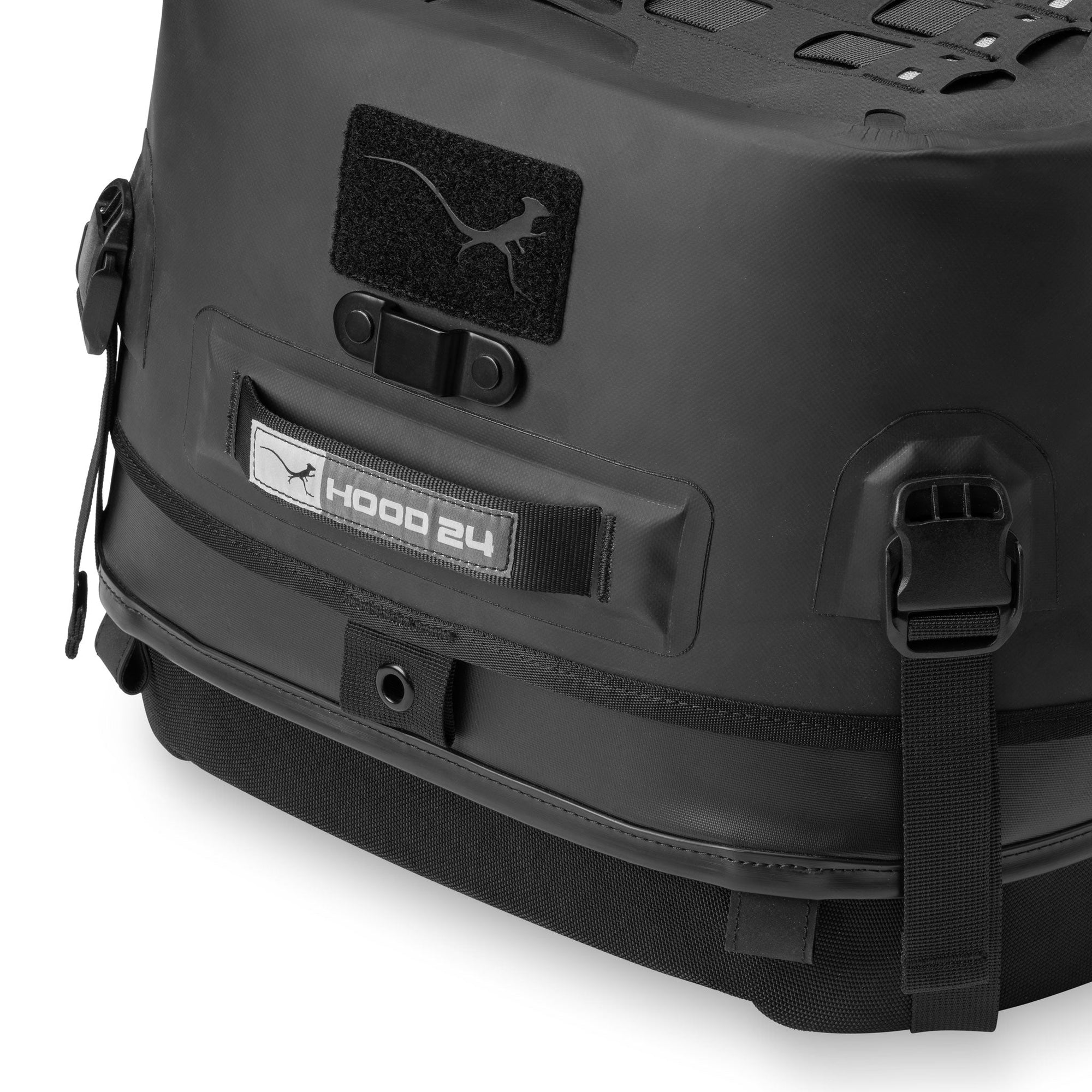 Mosko Moto Tank Bag Black Hood Tail Bag