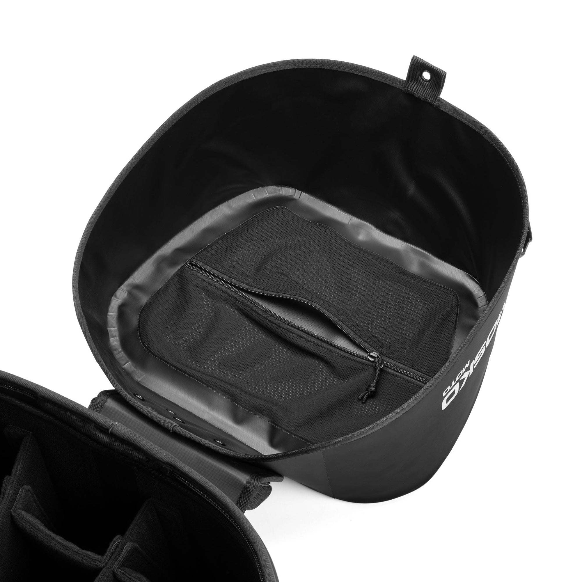 Mosko Moto Tank Bag Black Hood Tail Bag