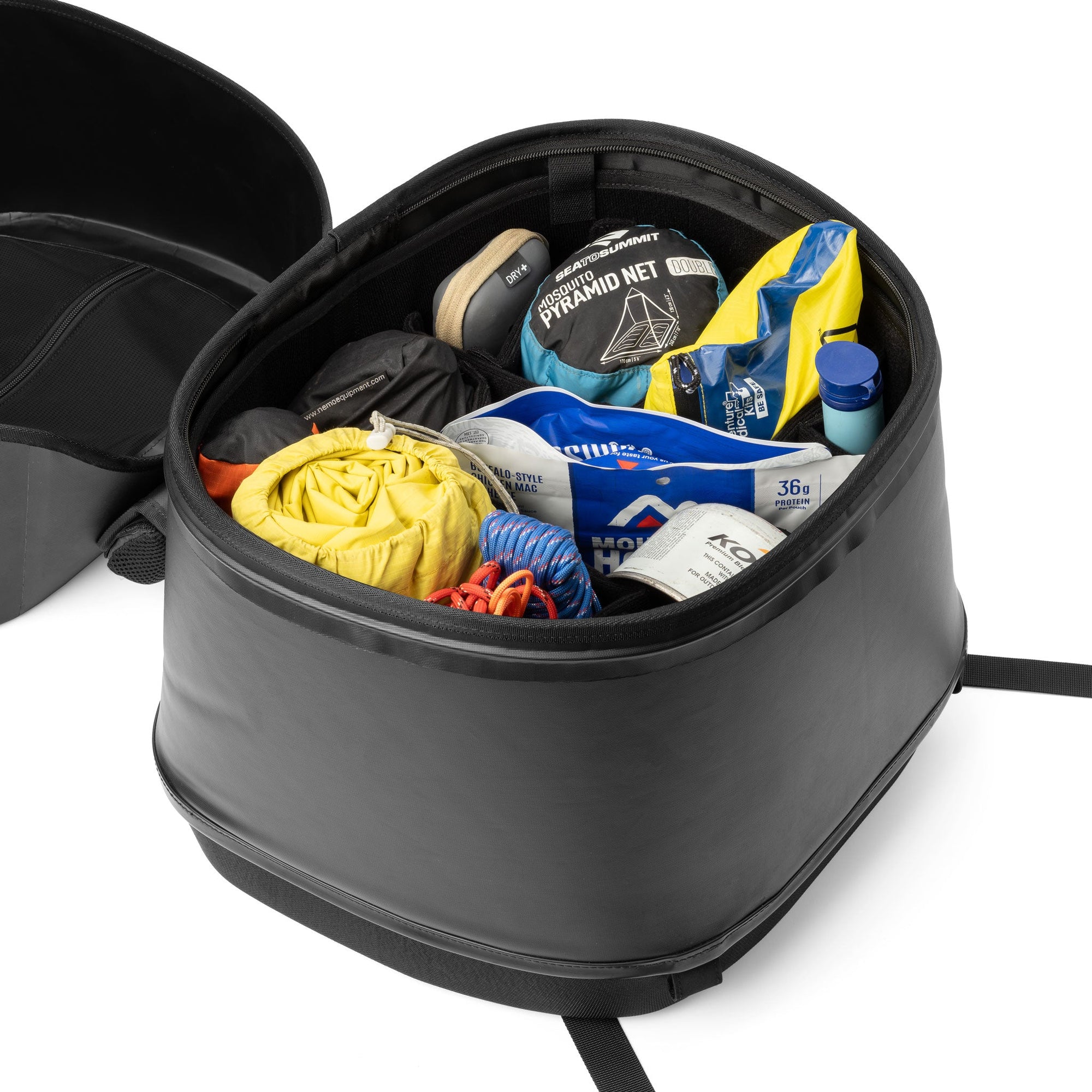 Mosko Moto Tank Bag Black Hood Tail Bag