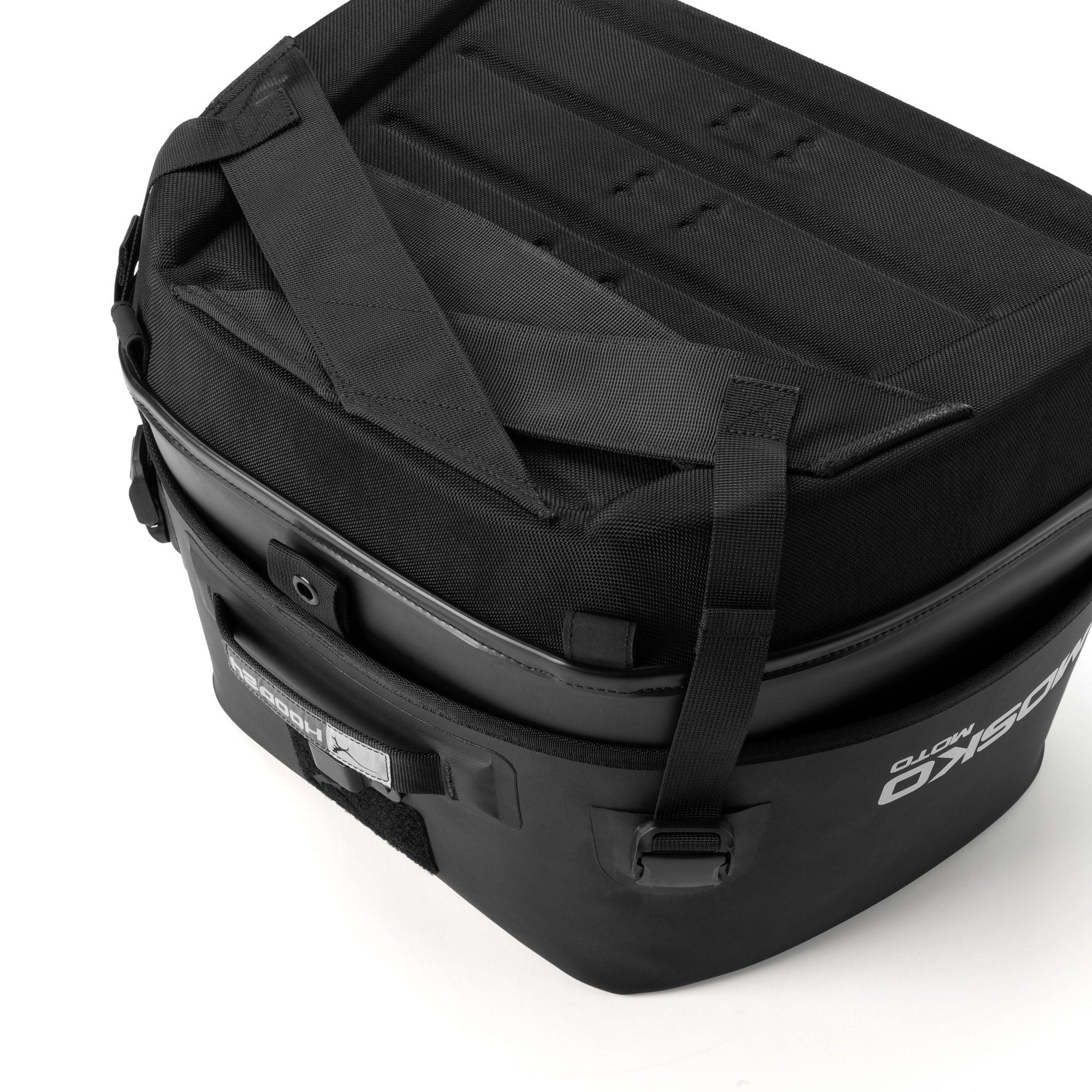 Mosko Moto Tank Bag Black Hood Tail Bag