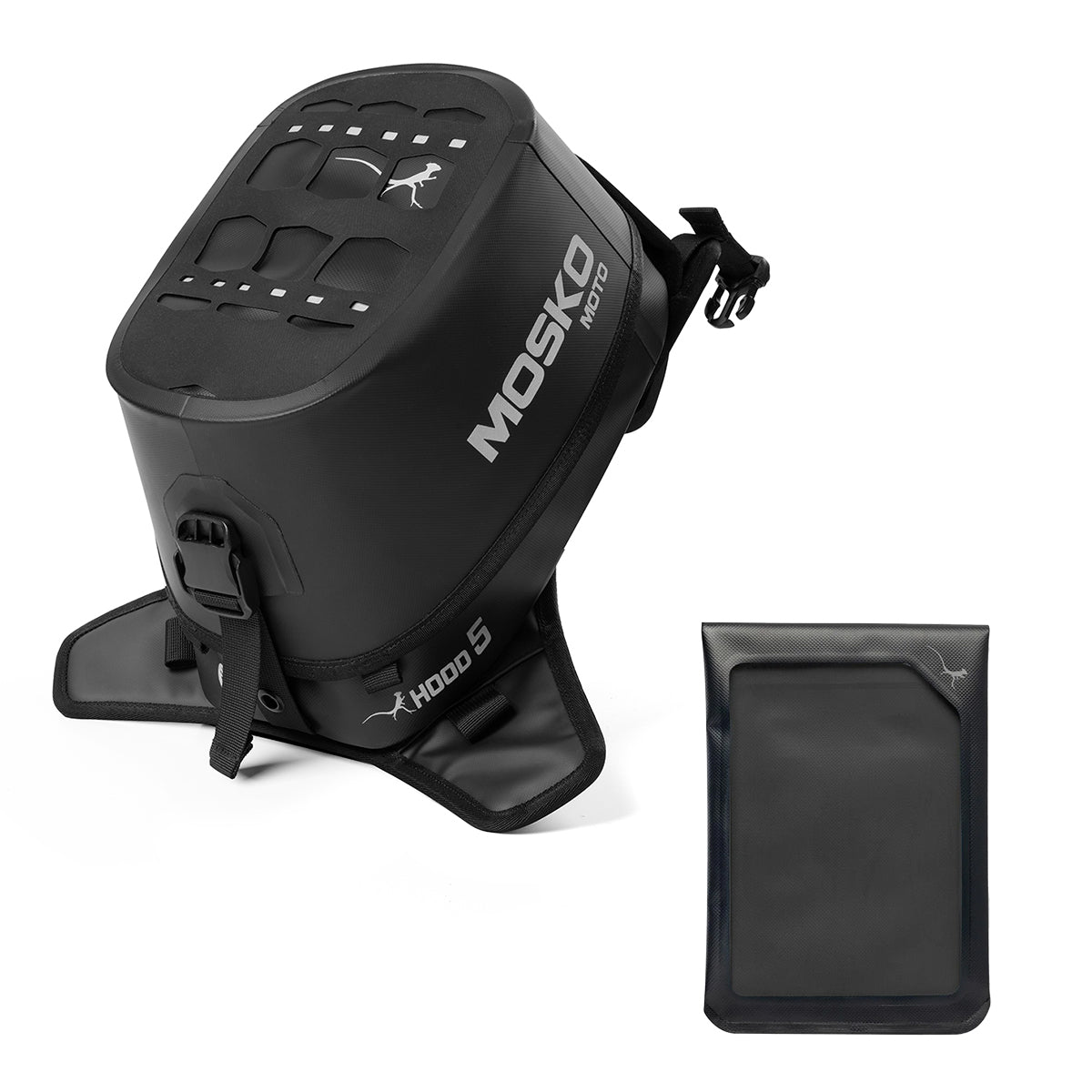 Mosko Moto Tank Bag Black - Preorder / MAP POCKET Hood Tank Bag (V2.0)