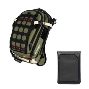 Mosko Moto Tank Bag WOODLAND / MAP POCKET Nomax Tank Bag (V3.0)