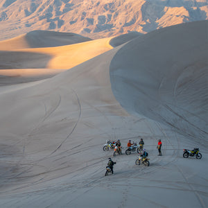 Mosko Moto Ticket Dusty Lizard Campout Death Valley