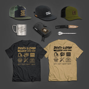 Mosko Moto Ticket Dusty Lizard Campout Moab