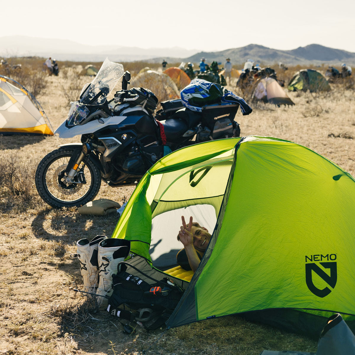 Dusty Lizard Campout Silverton - Mosko Moto