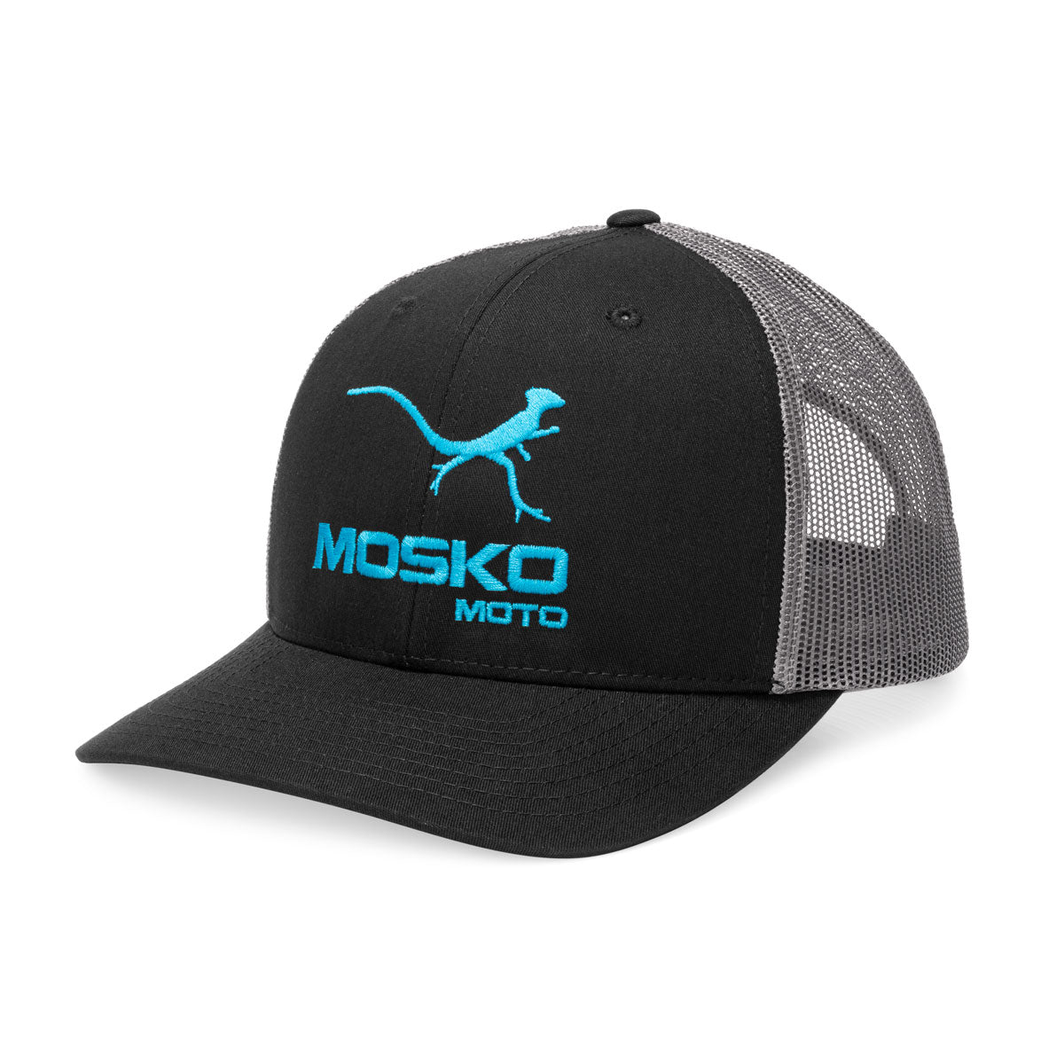 Mosko Moto Apparel Black Classic Mosko Embroidered Cap