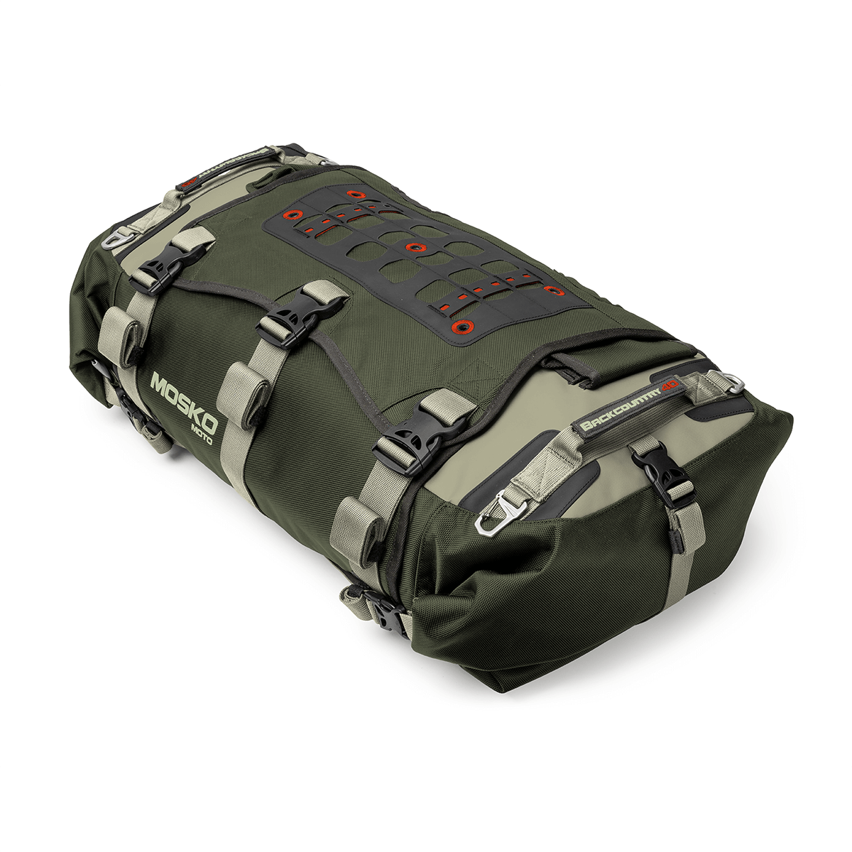 Mosko Moto Duffle WOODLAND / WITHOUT CINCH STRAPS Backcountry 40L Duffle/Pack (V2.0)